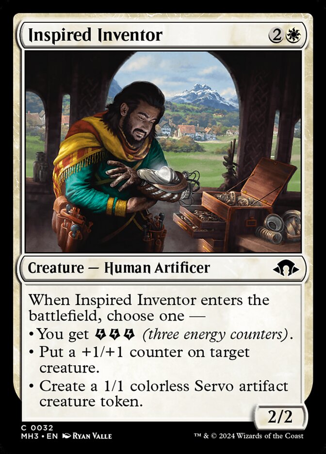 Inspired Inventor - carta Magic The Gathering