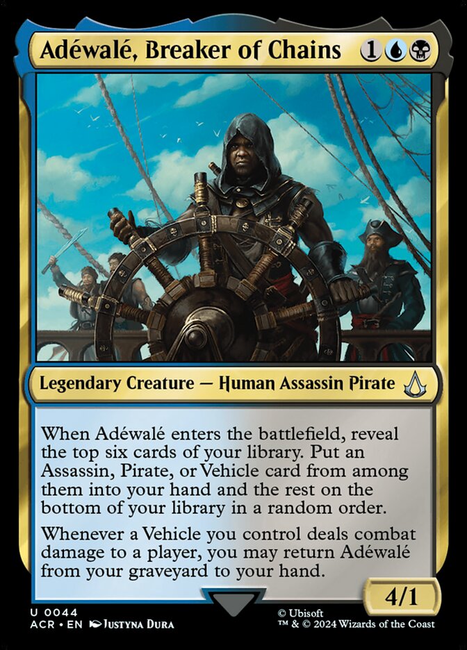 Adéwalé, Breaker of Chains - carta Magic The Gathering