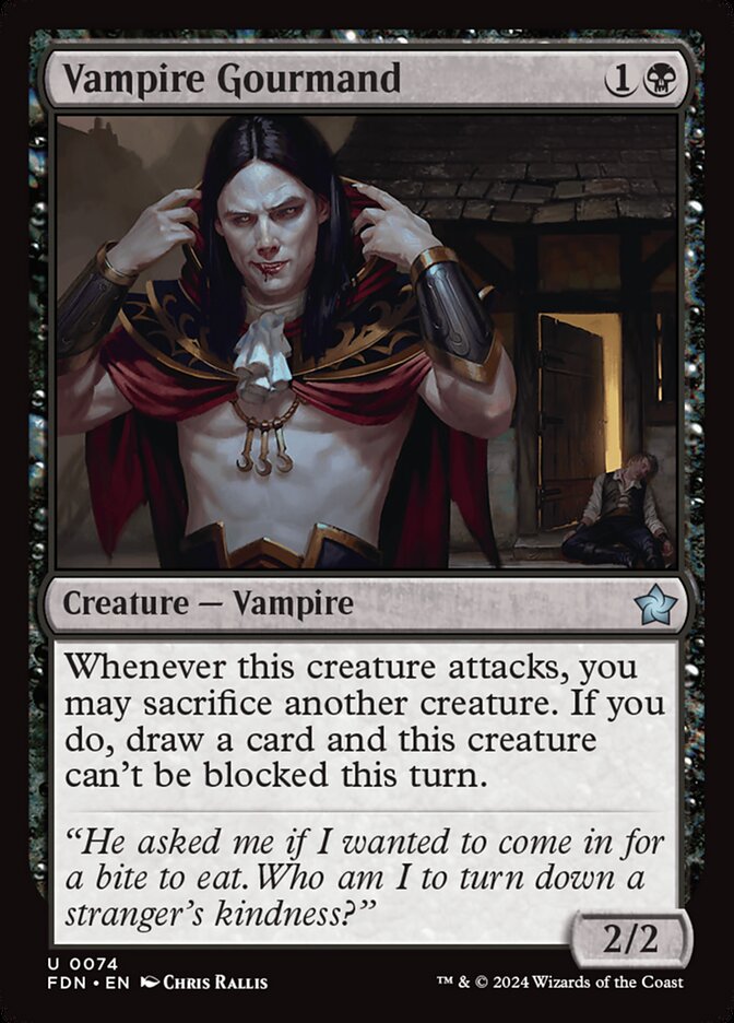 Vampire Gourmand - carta Magic The Gathering