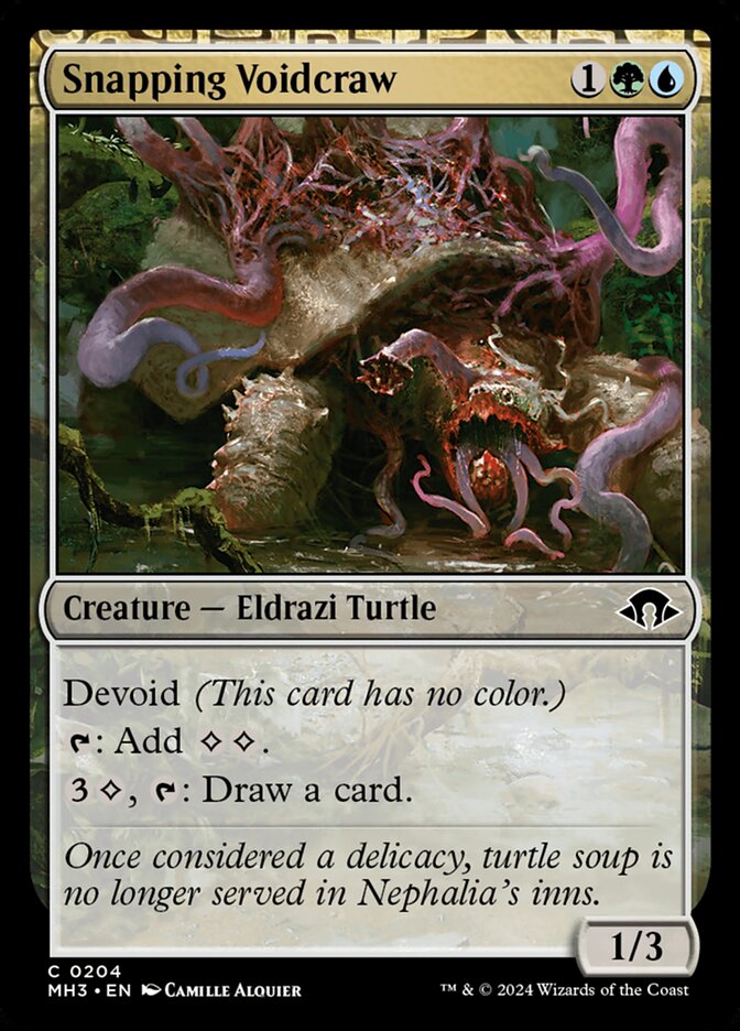 Snapping Voidcraw - carta Magic The Gathering