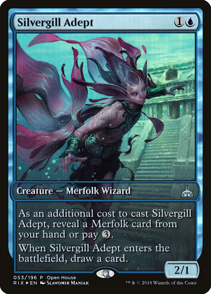 Silvergill Adept - carta Magic The Gathering