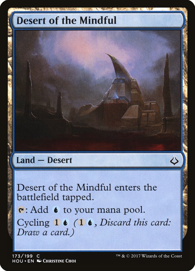 Desert of the Mindful - carta Magic The Gathering