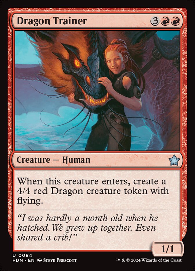 Dragon Trainer - carta Magic The Gathering