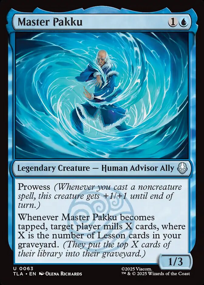 Master Pakku - carta Magic The Gathering