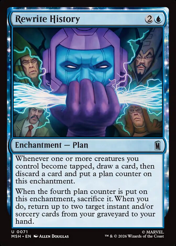 Rewrite History - carta Magic The Gathering
