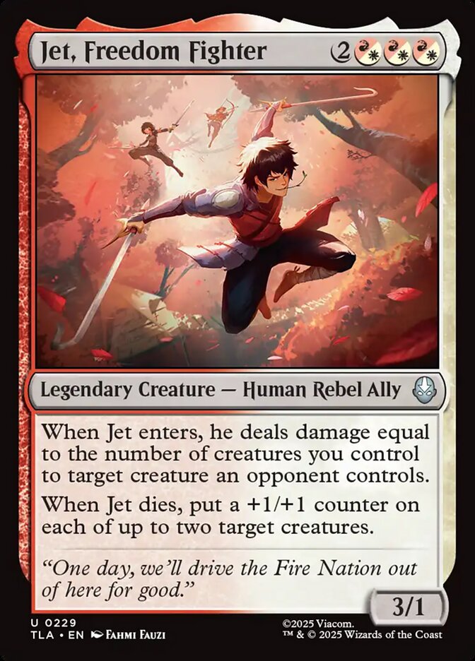 Jet, Freedom Fighter - carta Magic The Gathering