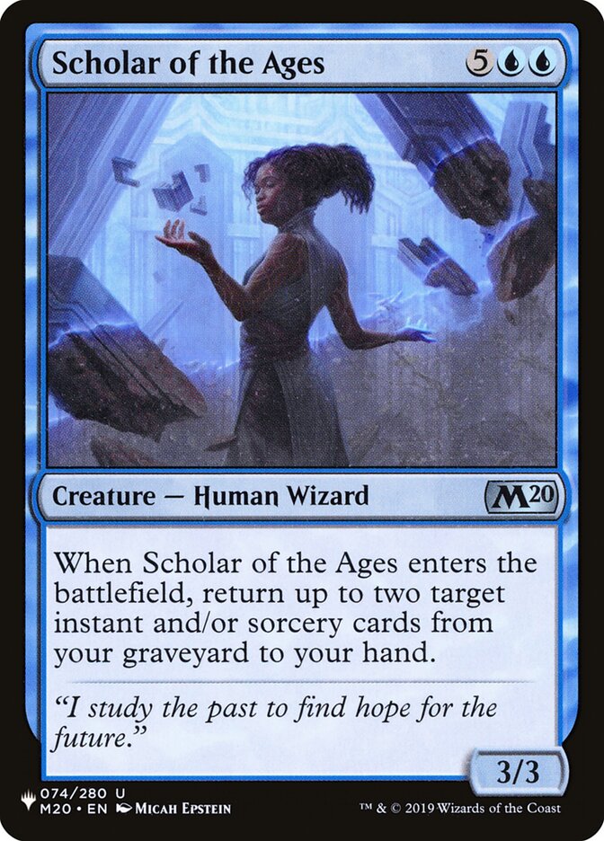 Scholar of the Ages - carta Magic The Gathering
