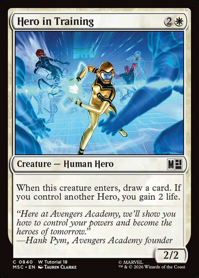 Hero in Training - carta Magic The Gathering