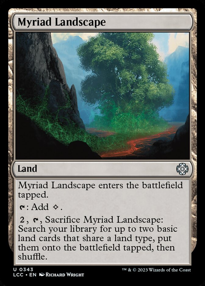 Myriad Landscape - carta Magic The Gathering