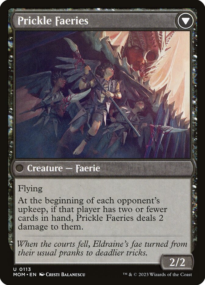 Prickle Faeries - carta Magic The Gathering