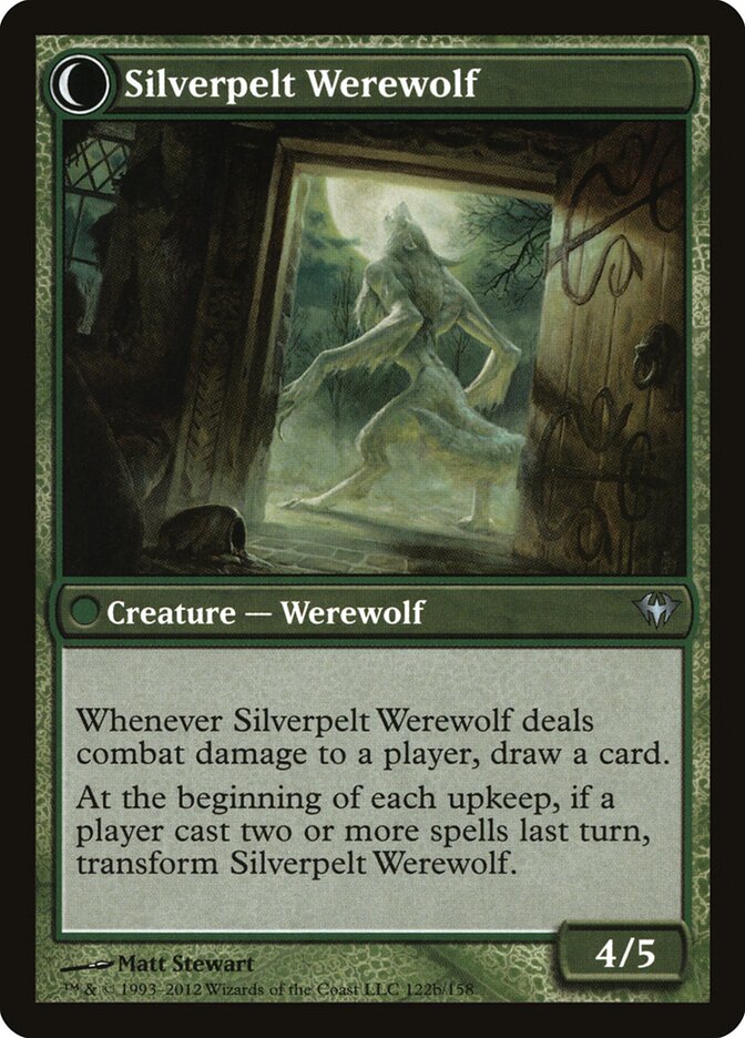 Silverpelt Werewolf - carta Magic The Gathering