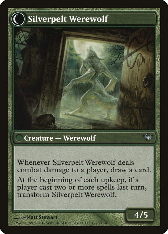 Silverpelt Werewolf - carta Magic The Gathering