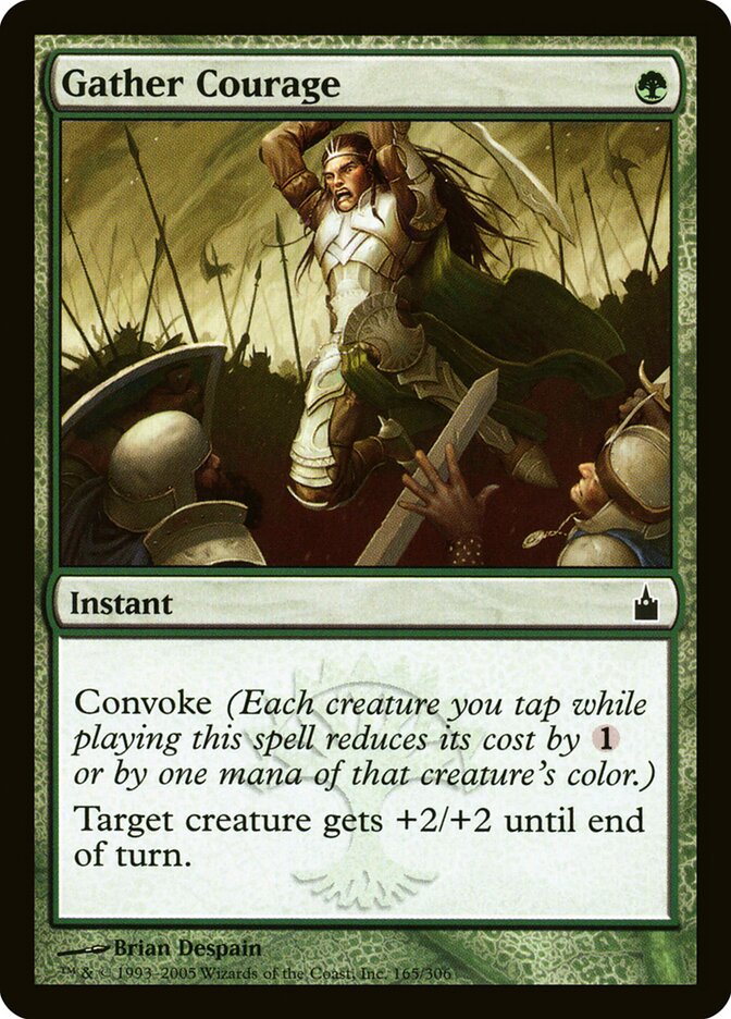 Gather Courage - carta Magic The Gathering