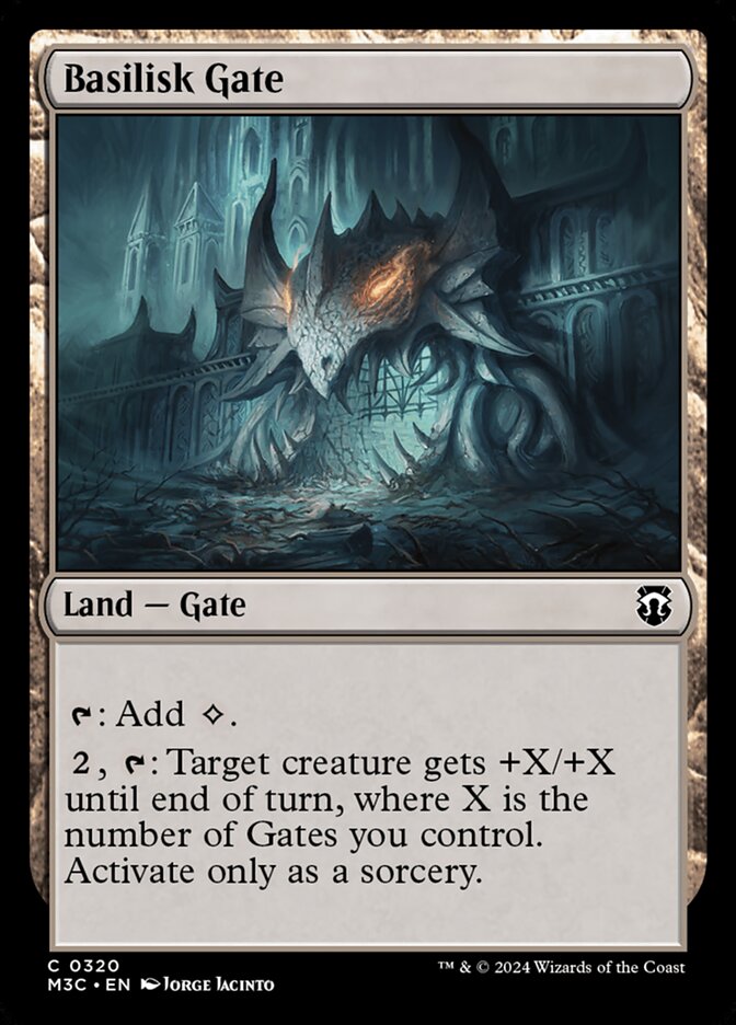 Basilisk Gate - carta Magic The Gathering