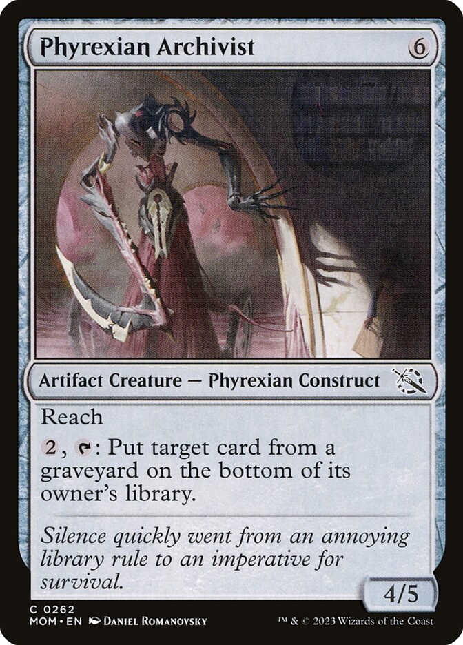 Phyrexian Archivist - carta Magic The Gathering