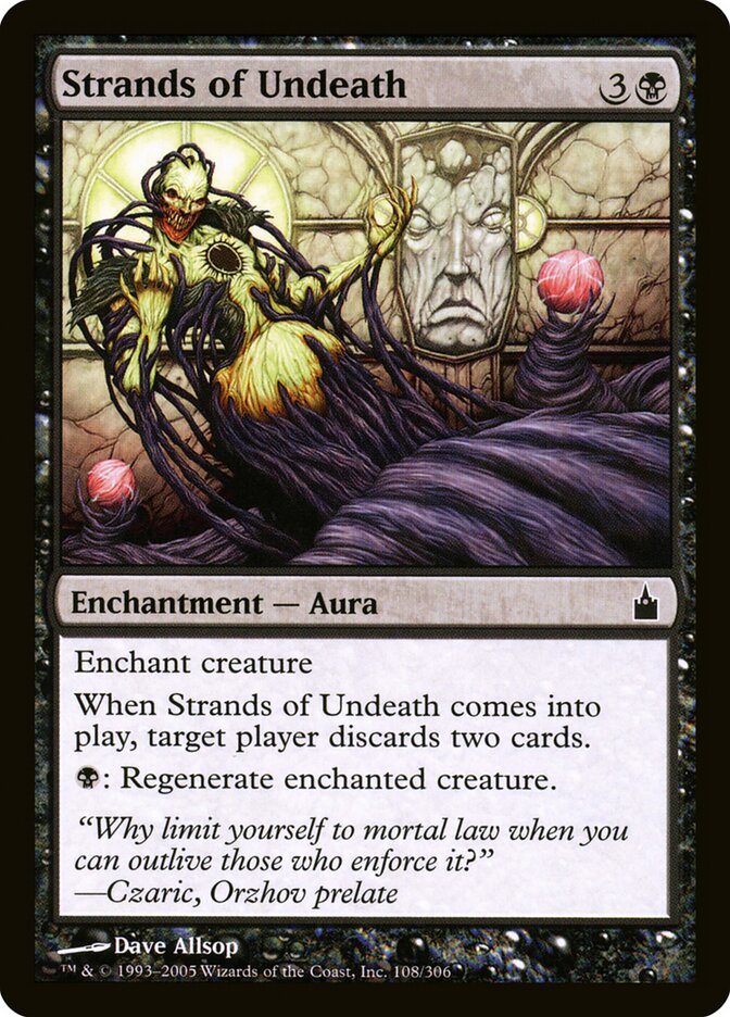 Strands of Undeath - carta Magic The Gathering