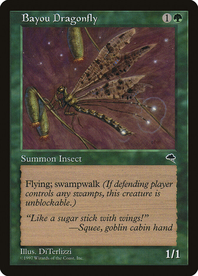 Bayou Dragonfly - carta Magic The Gathering