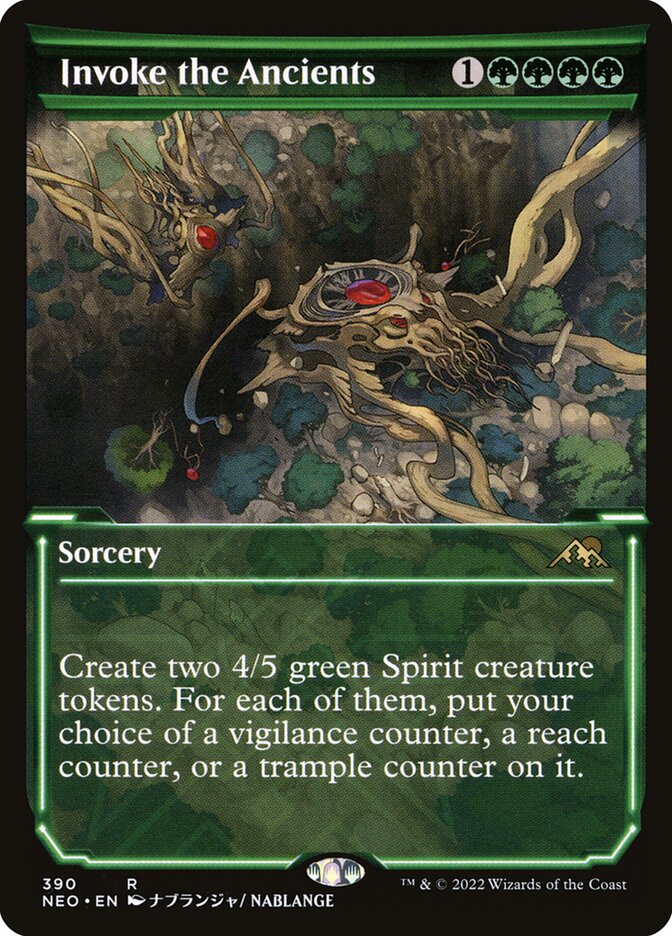 Invoke the Ancients - carta Magic The Gathering