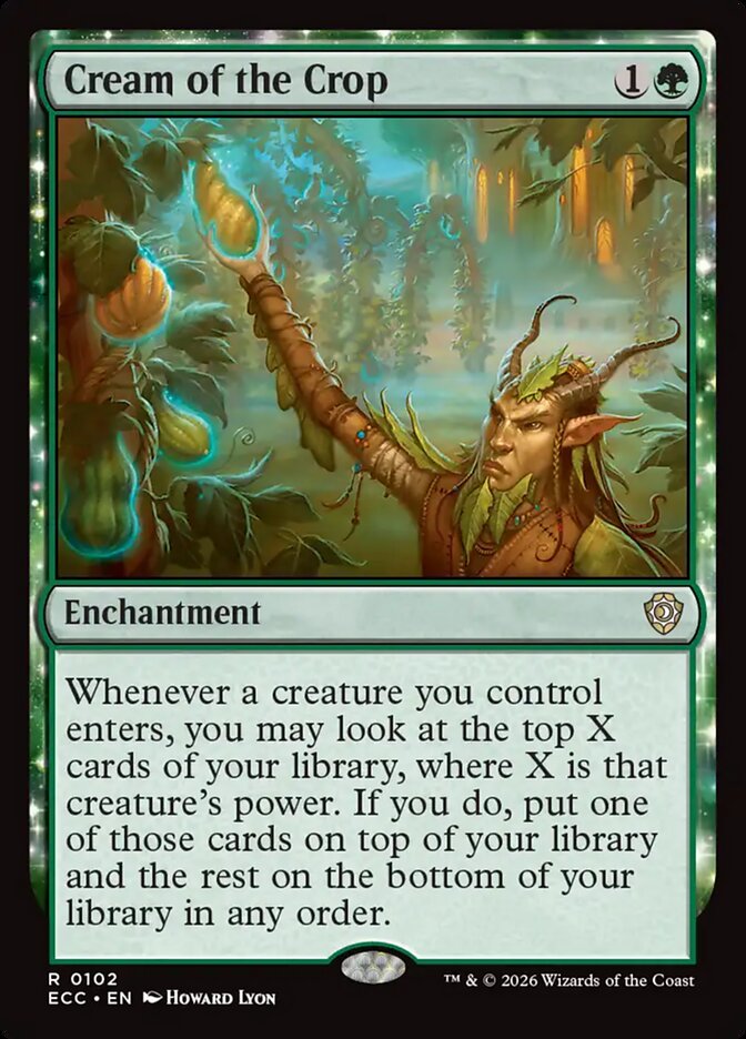 Cream of the Crop - carta Magic The Gathering