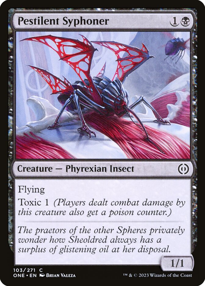 Pestilent Syphoner - carta Magic The Gathering