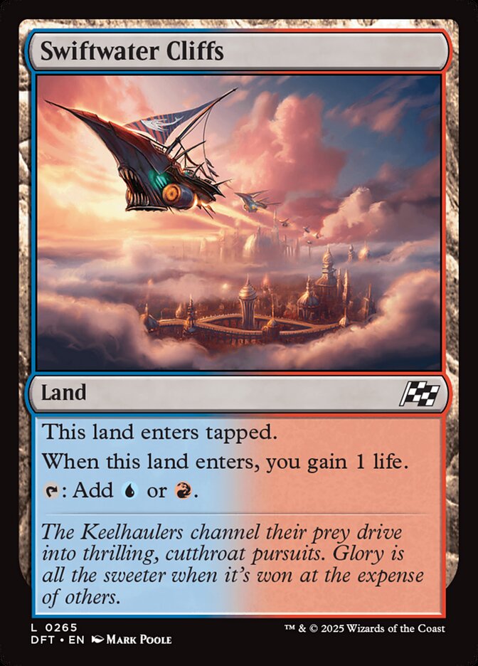 Swiftwater Cliffs - carta Magic The Gathering