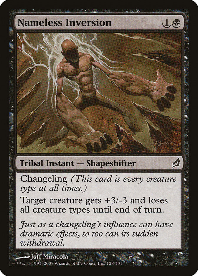 Nameless Inversion - carta Magic The Gathering