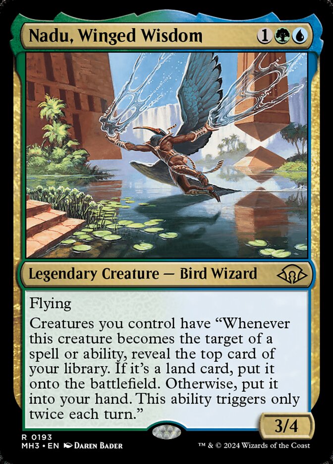 Nadu, Winged Wisdom - carta Magic The Gathering