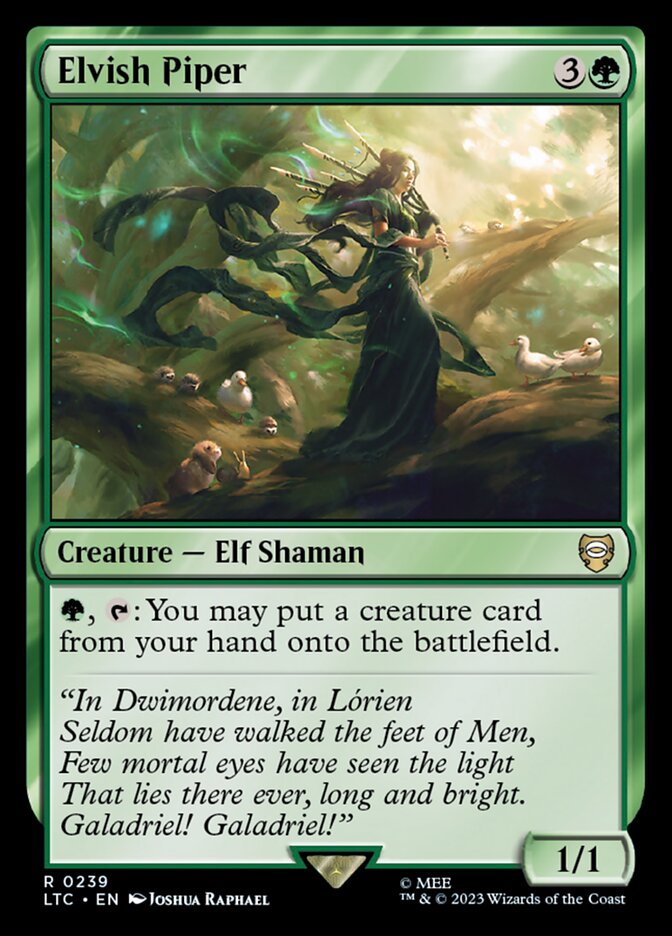 Elvish Piper - carta Magic The Gathering
