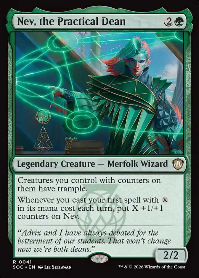 Nev, the Practical Dean - carta Magic The Gathering
