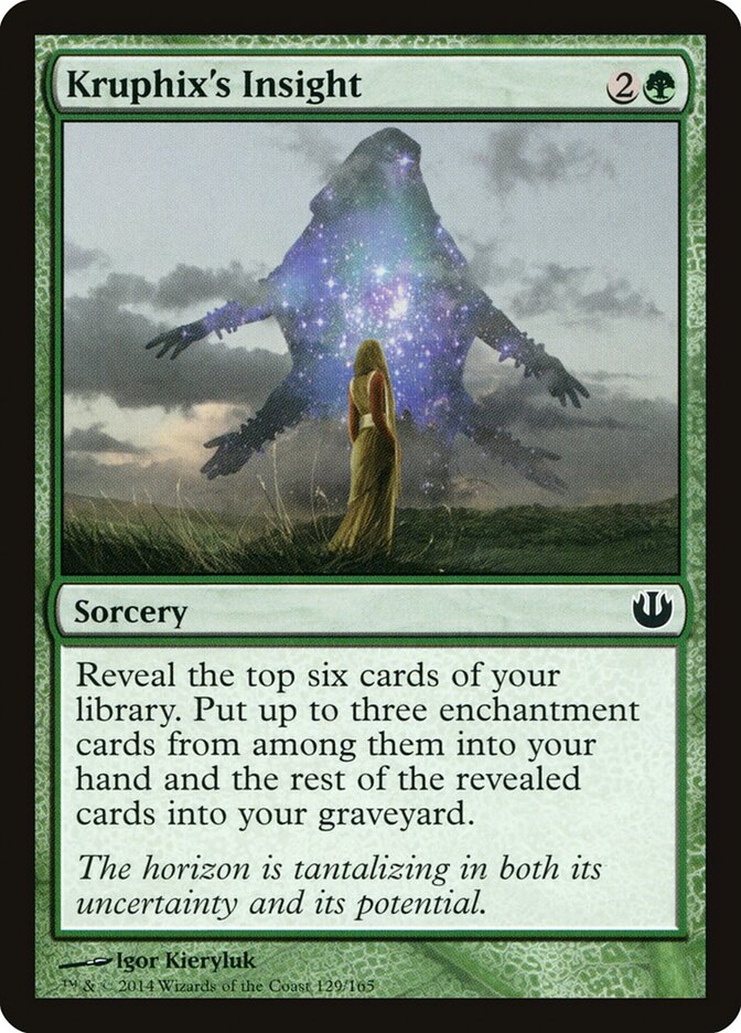Kruphix's Insight - carta Magic The Gathering