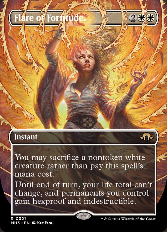 Flare of Fortitude - carta Magic The Gathering