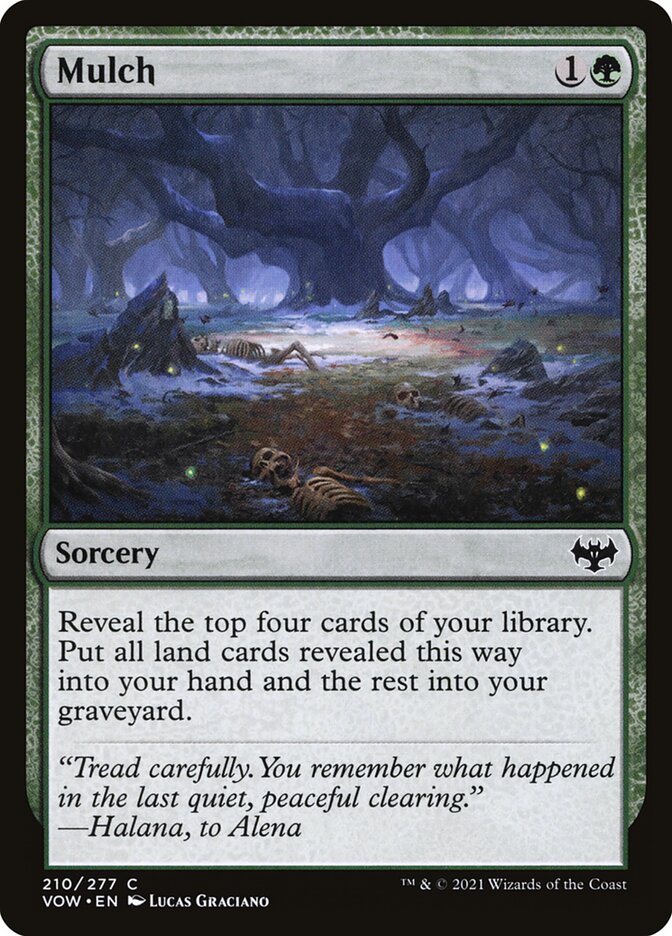 Mulch - carta Magic The Gathering