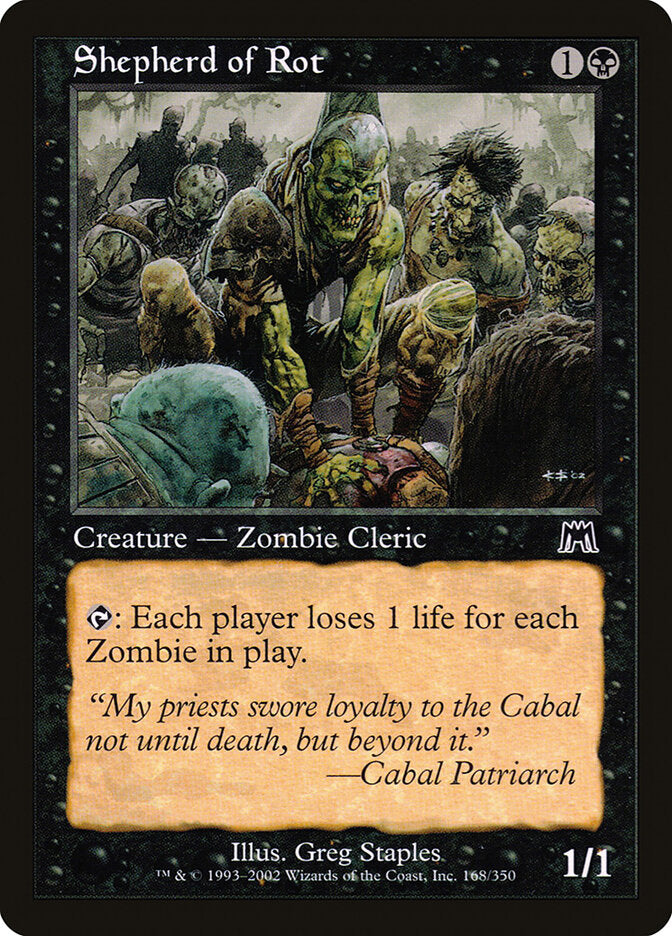 Shepherd of Rot - carta Magic The Gathering