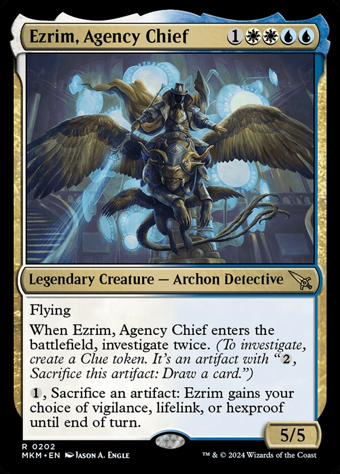 Ezrim, Agency Chief - carta Magic The Gathering