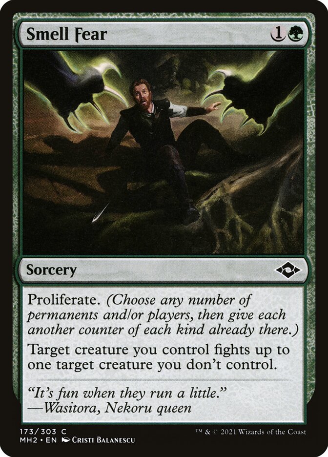Smell Fear - carta Magic The Gathering