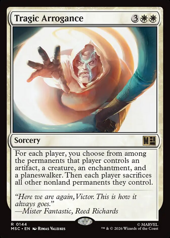 Tragic Arrogance - carta Magic The Gathering