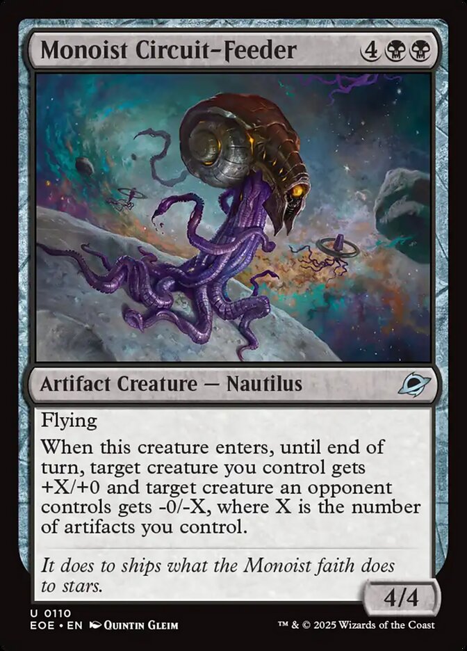 Monoist Circuit-Feeder - carta Magic The Gathering