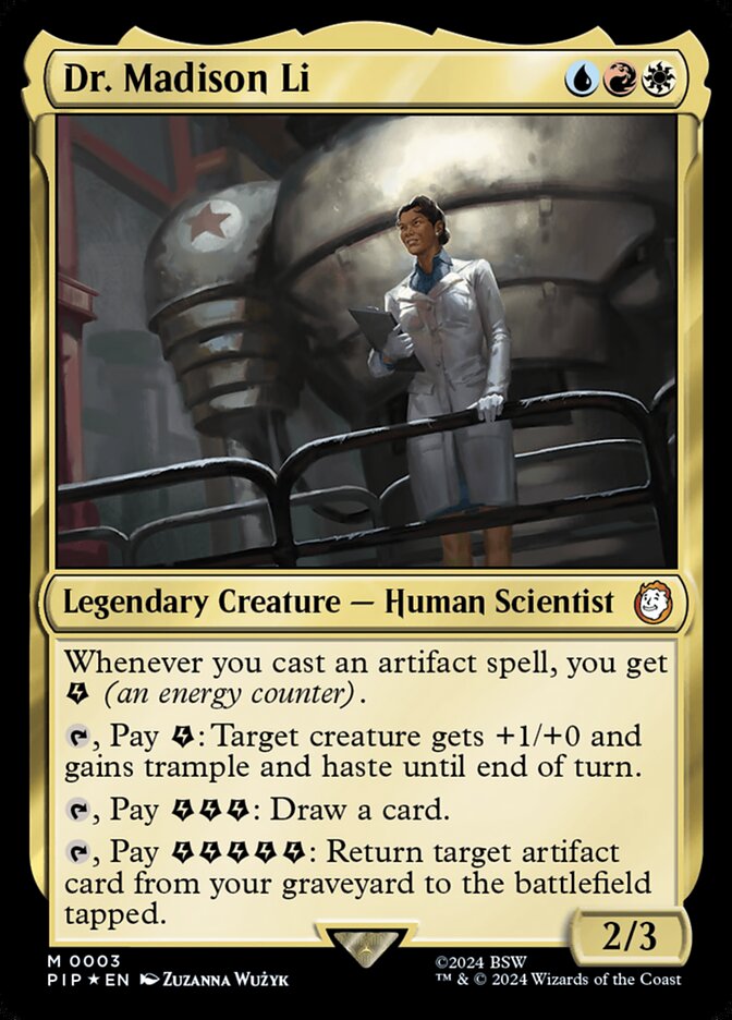 Dr. Madison Li - carta Magic The Gathering