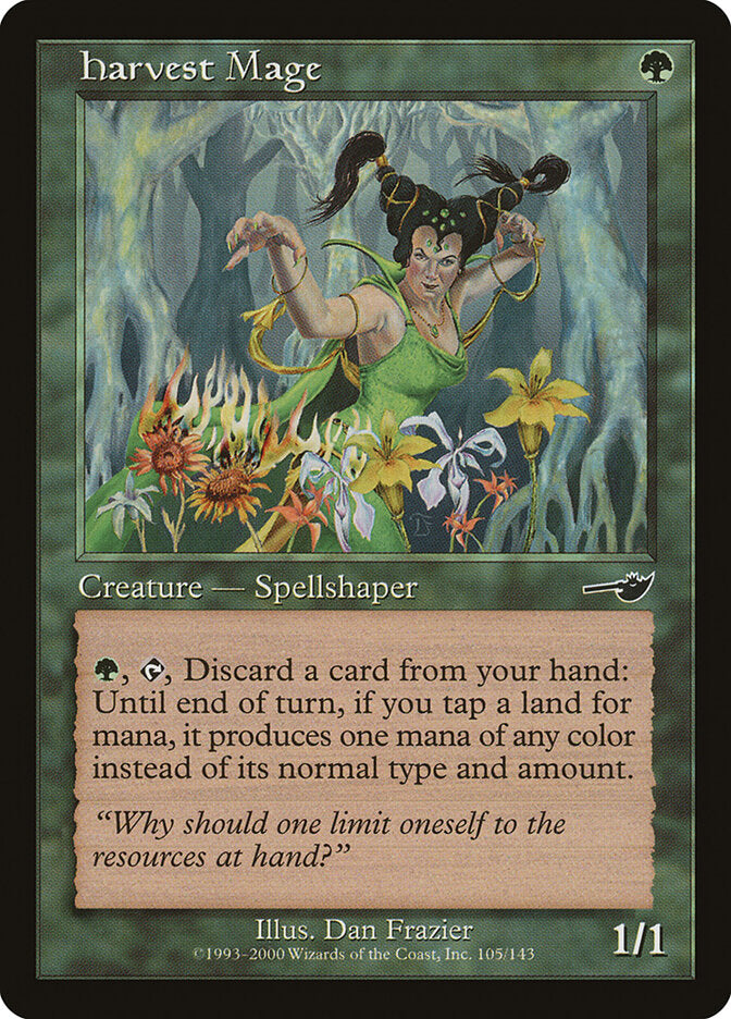 Harvest Mage - carta Magic The Gathering
