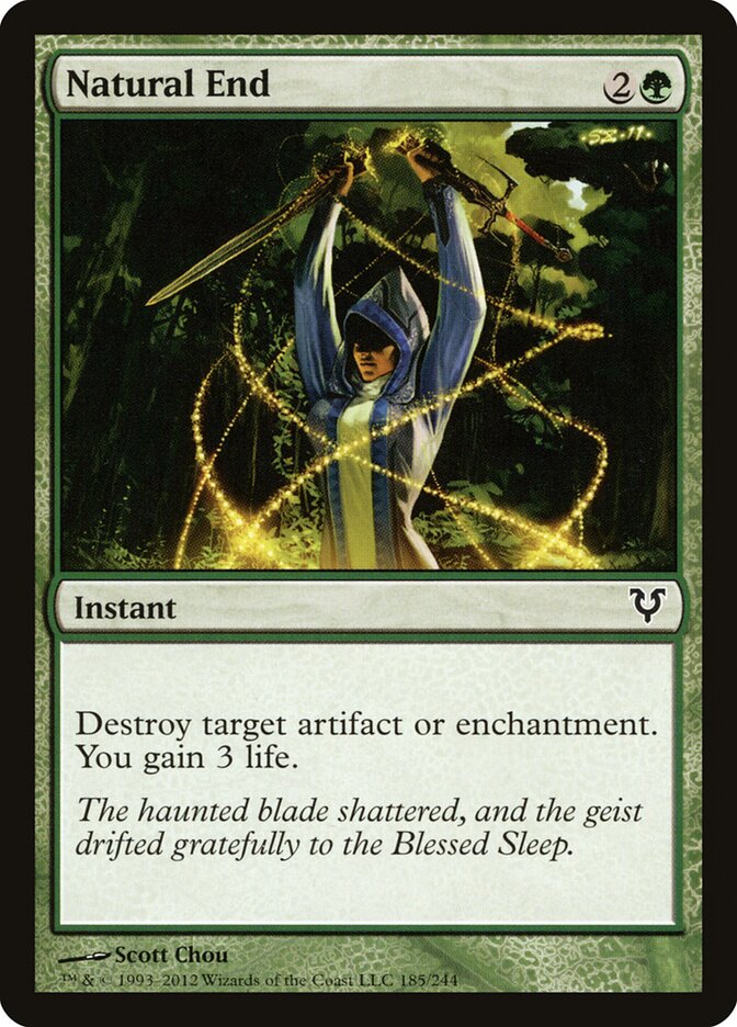 Natural End - carta Magic The Gathering