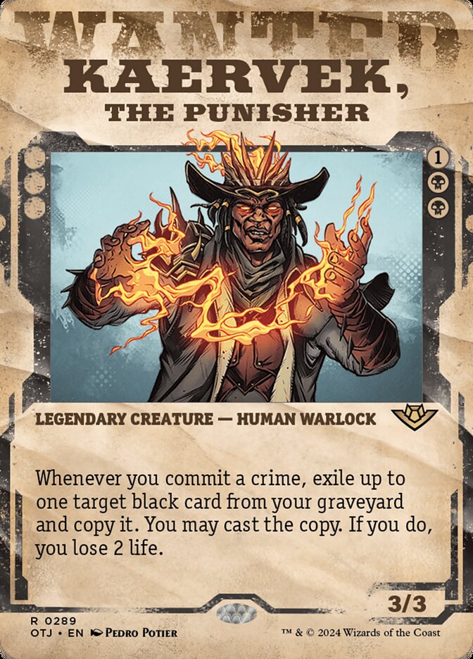 Kaervek, the Punisher - OTJ-289-NF-BF-LDG-SC