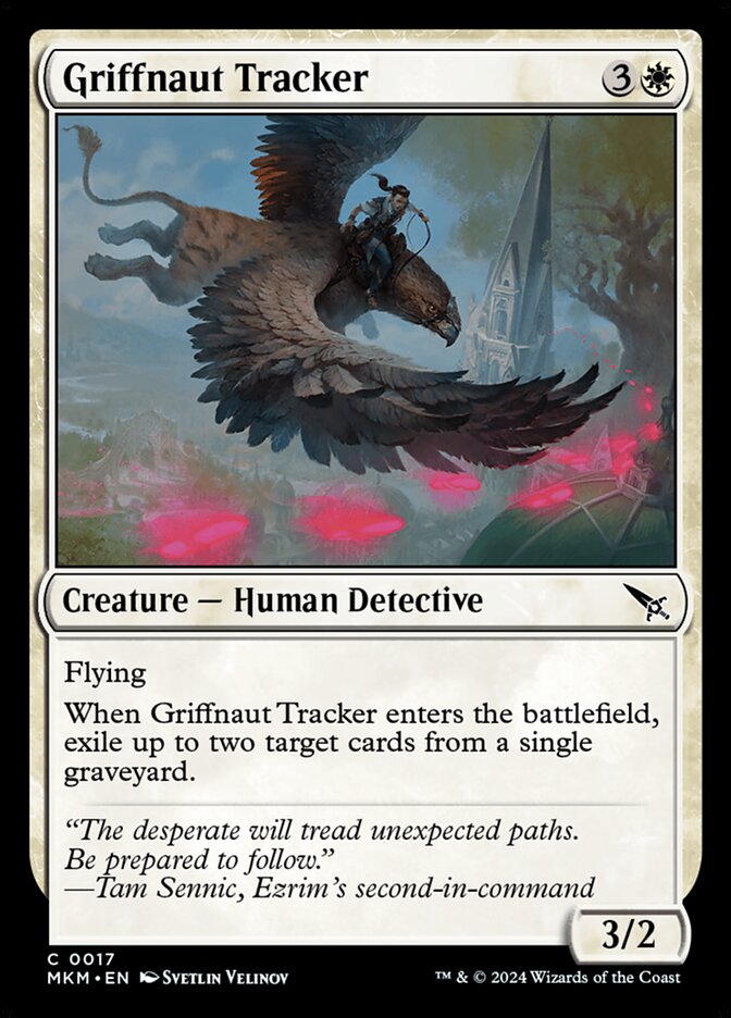 Griffnaut Tracker - carta Magic The Gathering