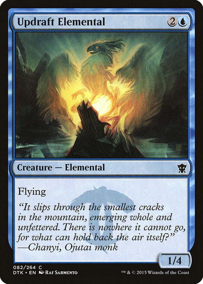 Updraft Elemental - carta Magic The Gathering