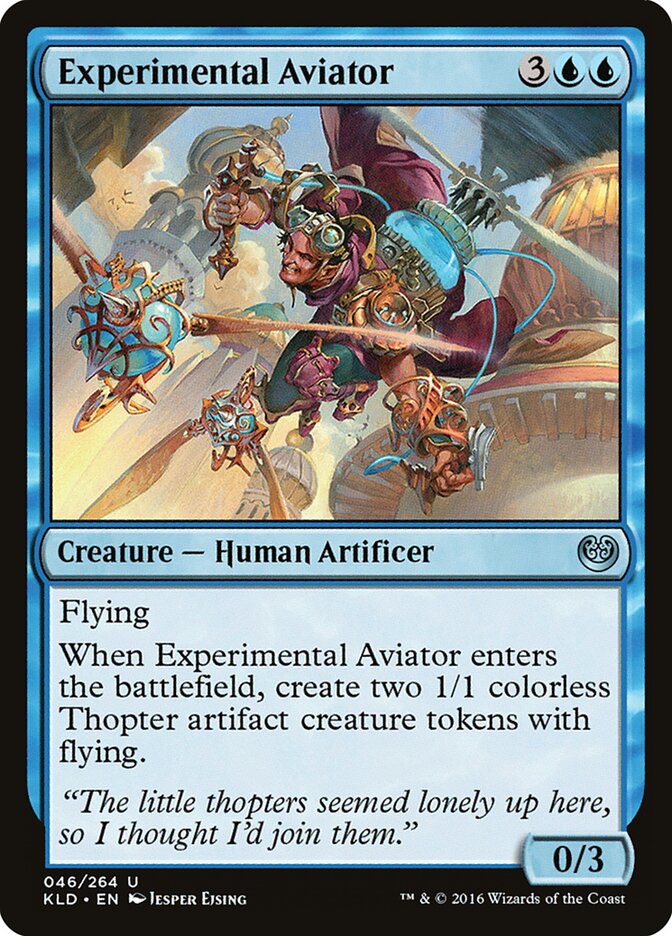 Experimental Aviator - carta Magic The Gathering