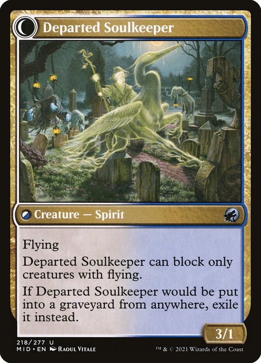 Departed Soulkeeper - carta Magic The Gathering