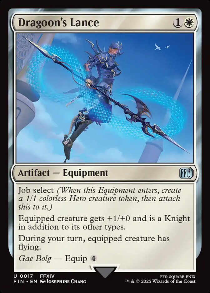 Dragoon's Lance - carta Magic The Gathering
