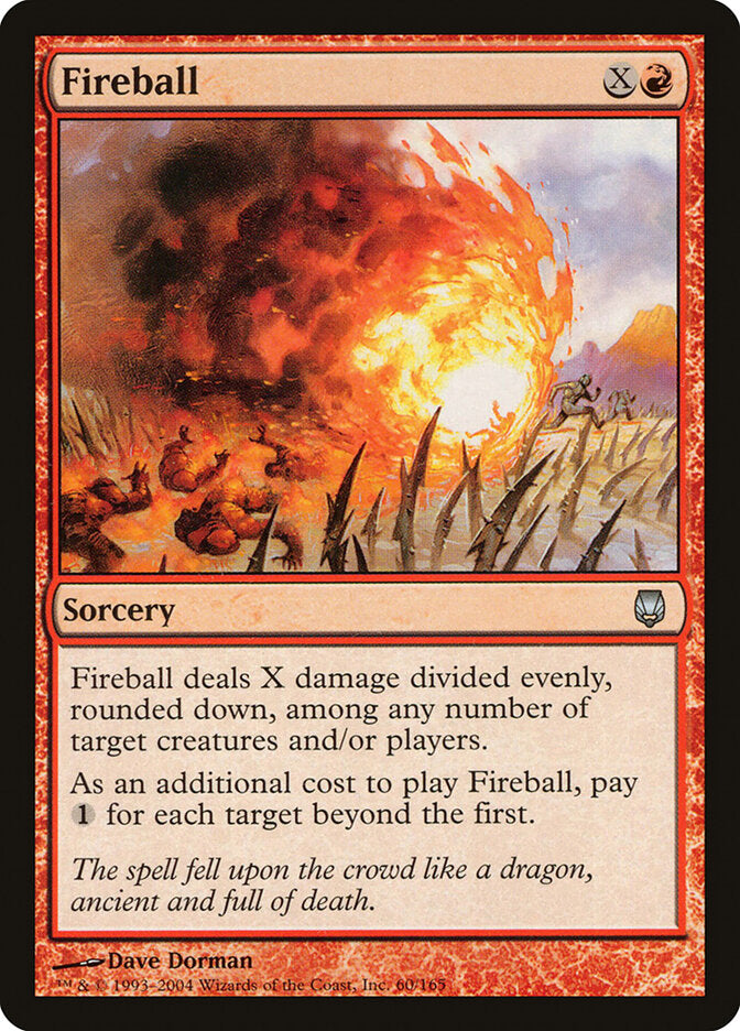 Fireball - carta Magic The Gathering