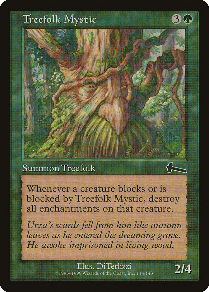 Treefolk Mystic - carta Magic The Gathering