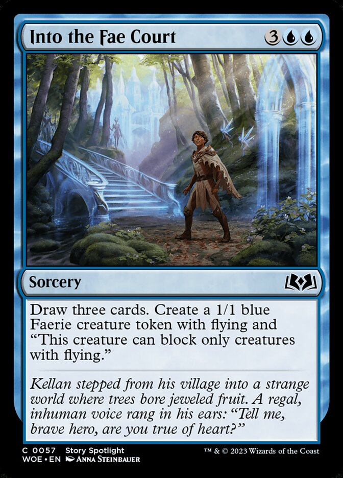 Into the Fae Court - carta Magic The Gathering
