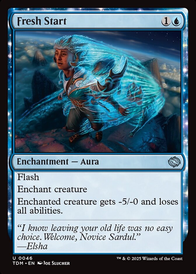Fresh Start - carta Magic The Gathering